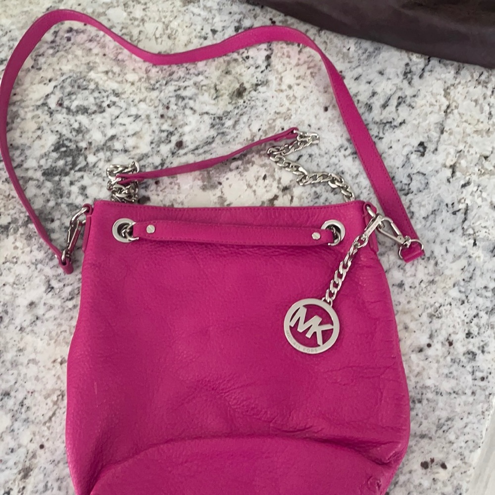 Michael Kors pink shoulder bag